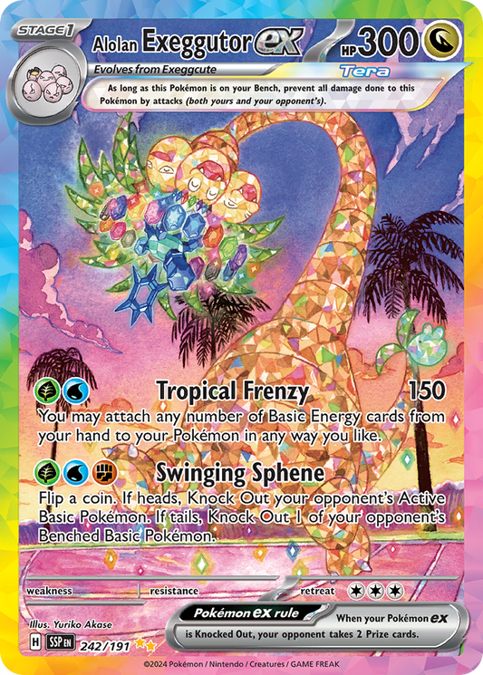 Alolan Exeggutor ex – Surging Sparks