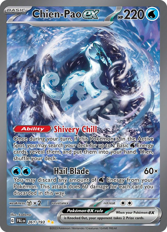 Chien-Pao ex – Paldea Evolved