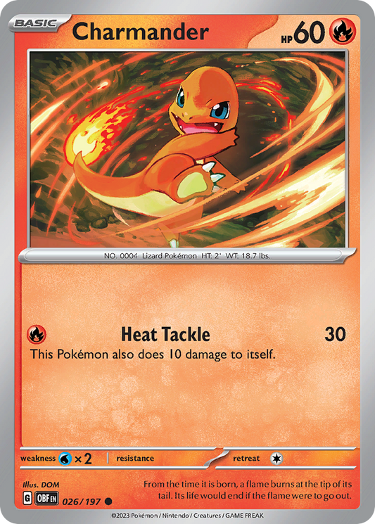 Charmander – Obsidian Flames