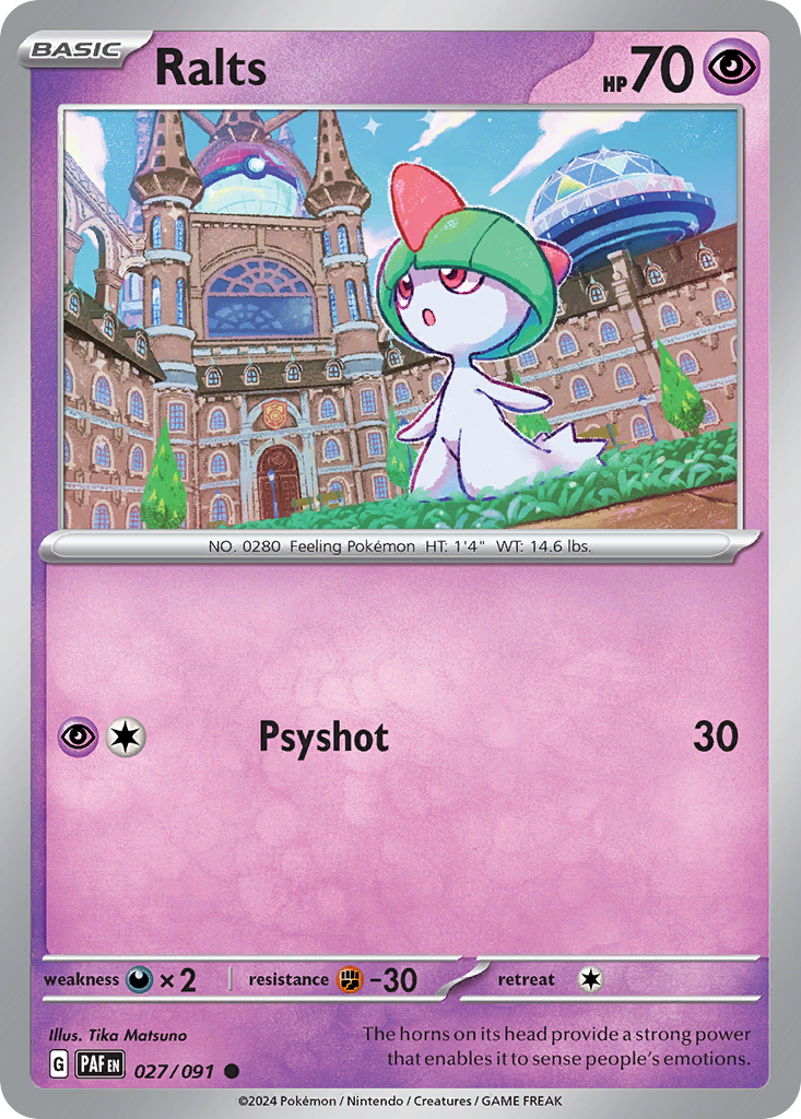 Ralts – Paldean Fates