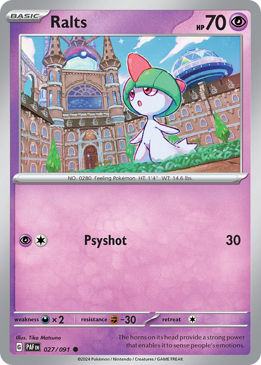 Ralts – Paldean Fates
