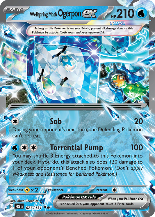 Wellspring Mask Ogerpon ex – Prismatic Evolutions