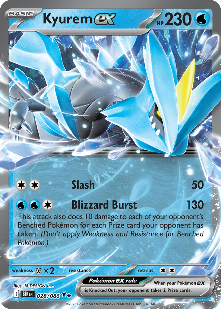 Kyurem ex – Black Bolt