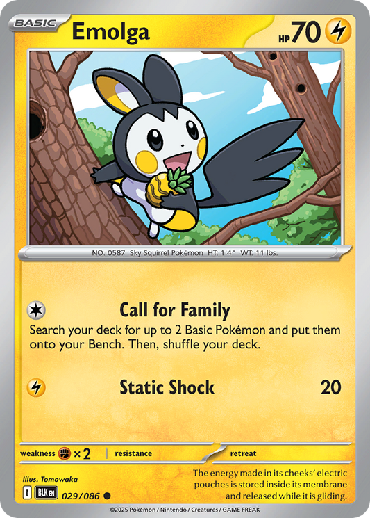 Emolga – Black Bolt