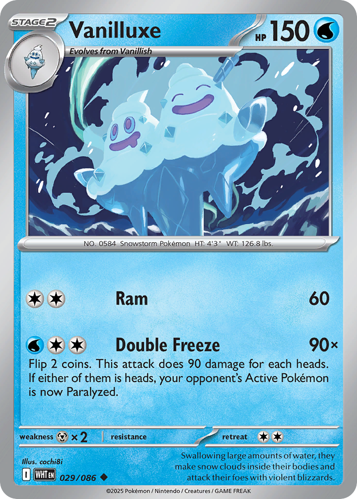 Vanilluxe – White Flare