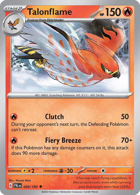 Talonflame – Paldea Evolved