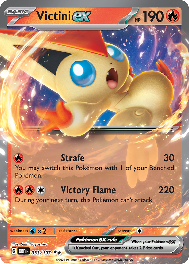 Victini ex – Obsidian Flames