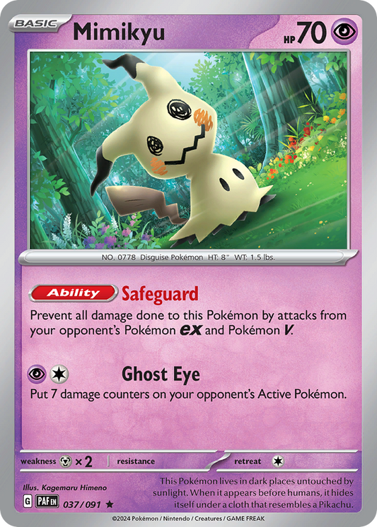 Mimikyu – Paldean Fates