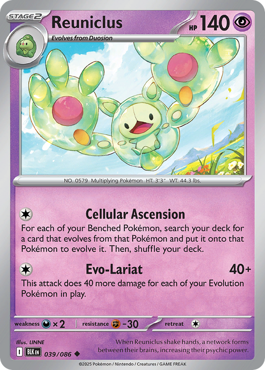 Reuniclus – Black Bolt