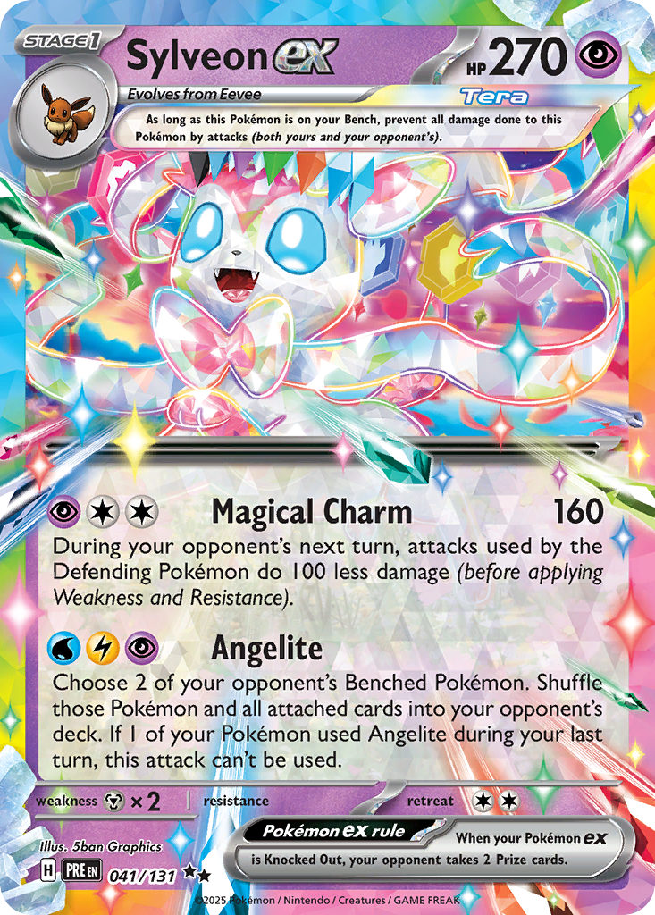 Sylveon ex – Prismatic Evolutions