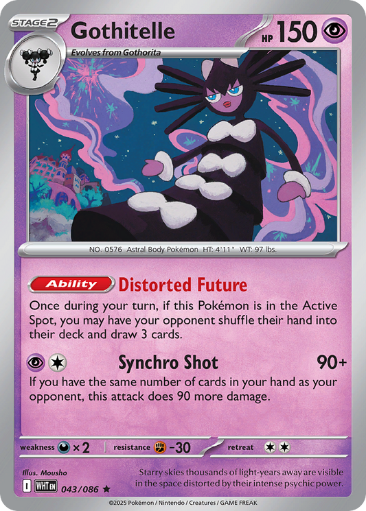 Gothitelle — White Flare 043/086