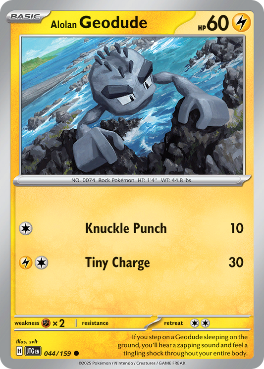Alolan Geodude — Journey Together 044/159