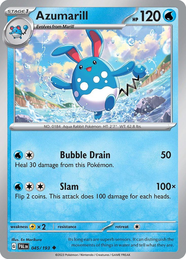 Azumarill – Paldea Evolved