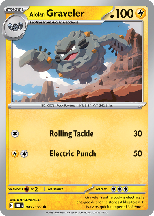 Alolan Graveler — Journey Together 045/159