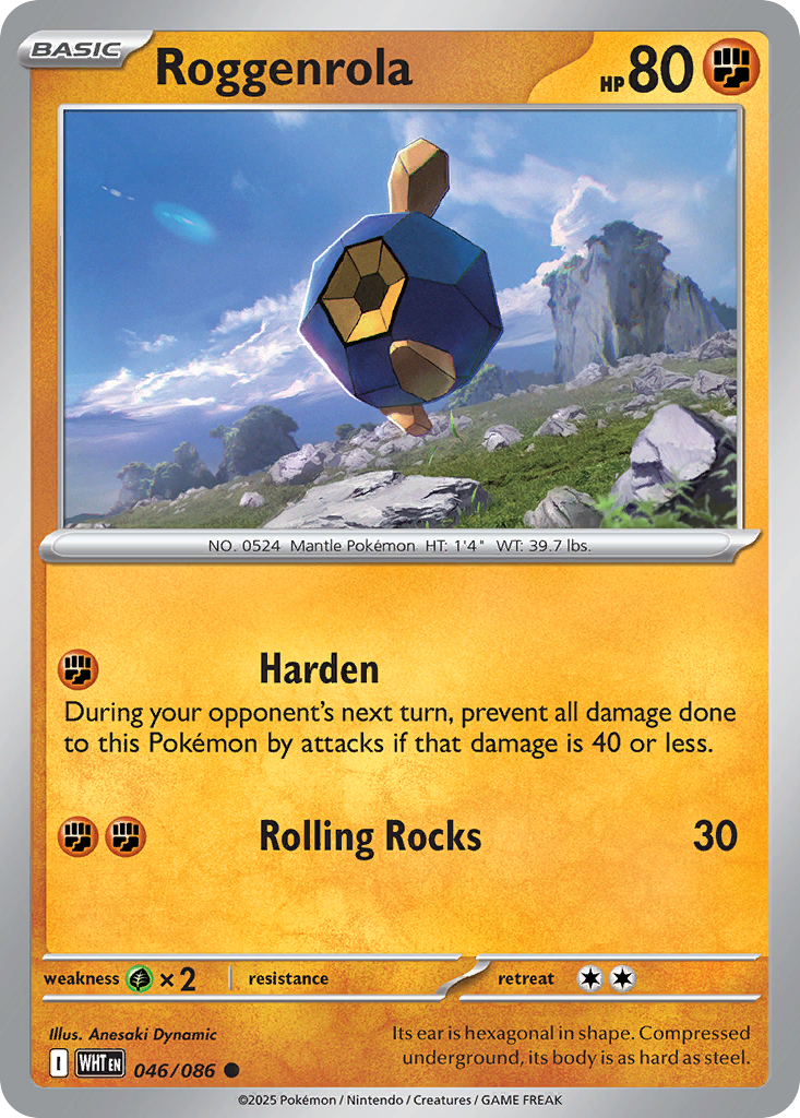 Roggenrola – White Flare