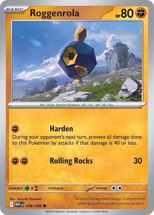 Roggenrola – White Flare