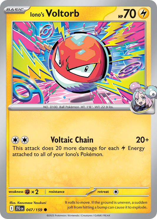 Iono's Voltorb — Journey Together 047/159