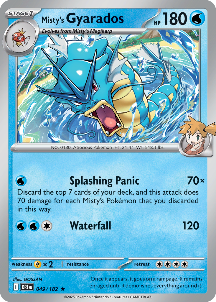 Misty's Gyarados – Destined Rivals