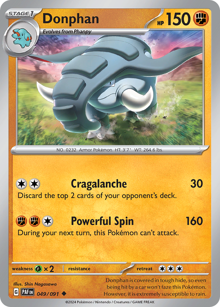 Donphan – Paldean Fates