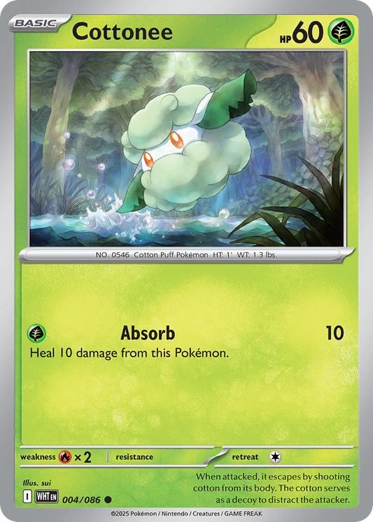 Cottonee — White Flare 004/086