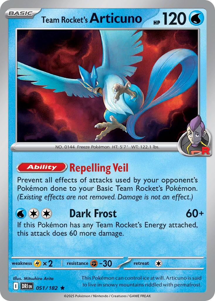 Team Rocket's Articuno – Destined Rivals