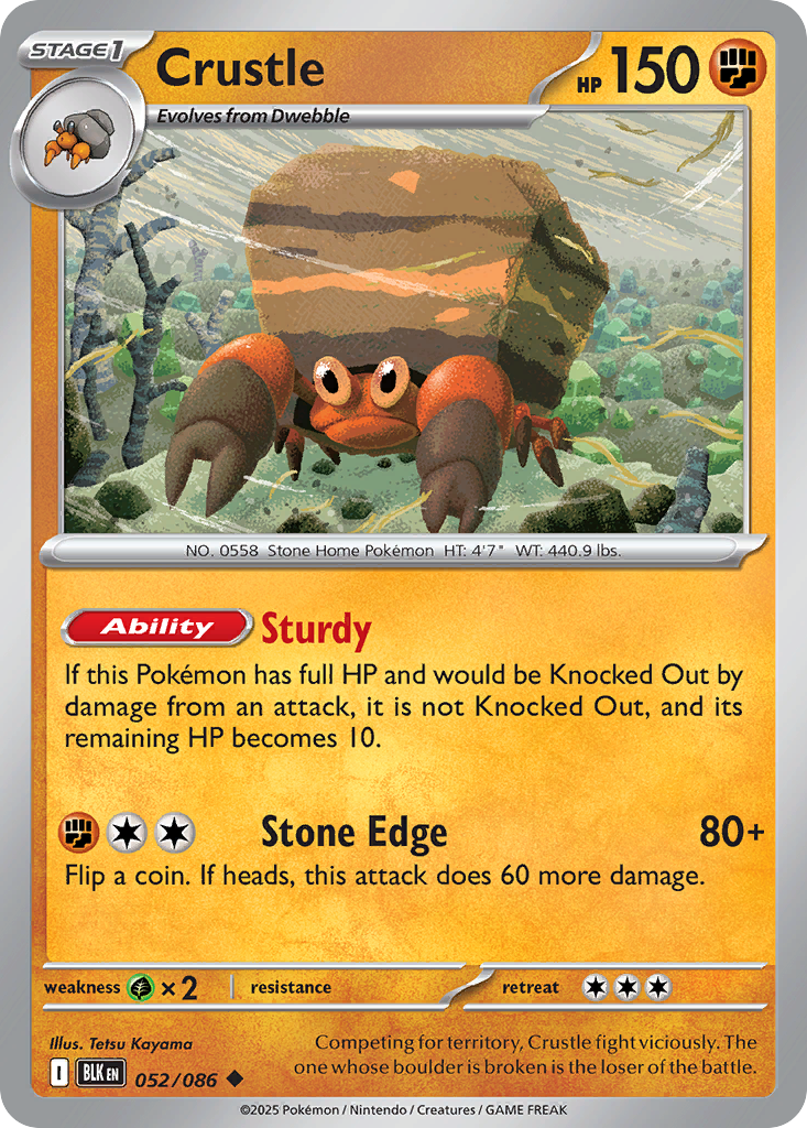 Crustle – Black Bolt