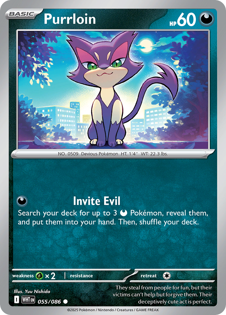 Purrloin — White Flare 055/086
