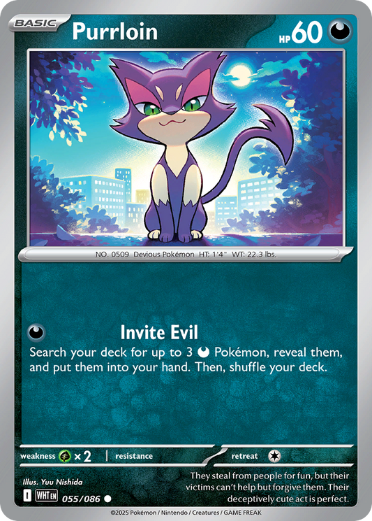 Purrloin — White Flare 055/086