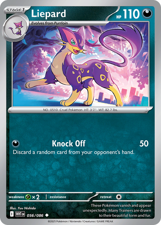 Liepard — White Flare 056/086