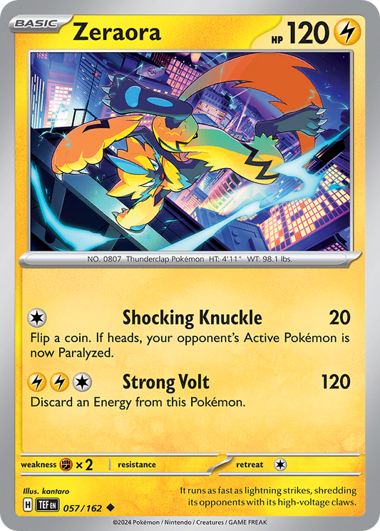 Zeraora – Temporal Forces