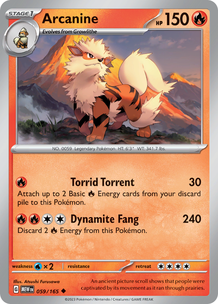 Arcanine – 151