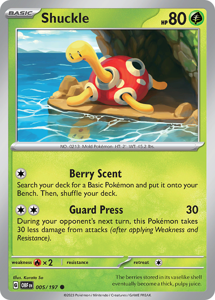 Shuckle – Obsidian Flames