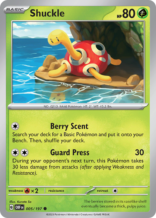 Shuckle – Obsidian Flames