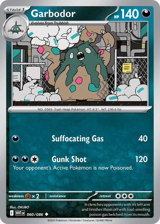 Garbodor — White Flare 060/086