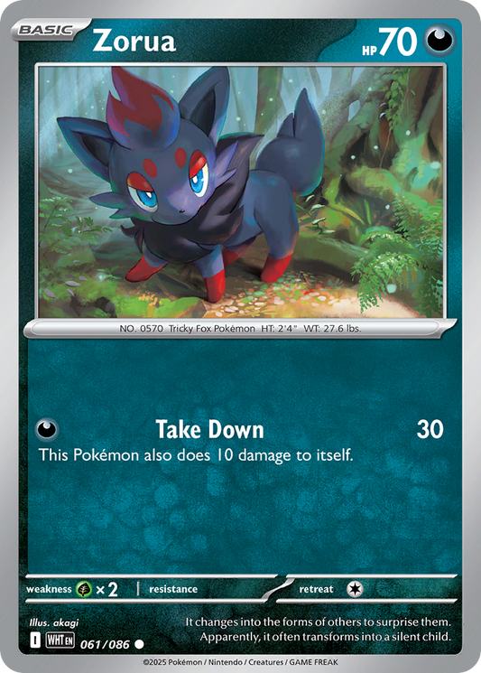 Zorua – White Flare