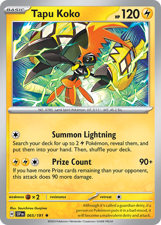 Tapu Koko – Surging Sparks