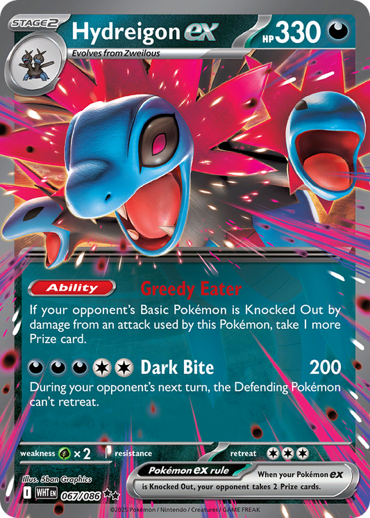 Hydreigon ex — White Flare 067/086