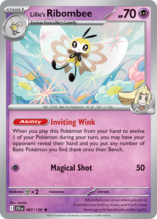Lillie's Ribombee — Journey Together 067/159