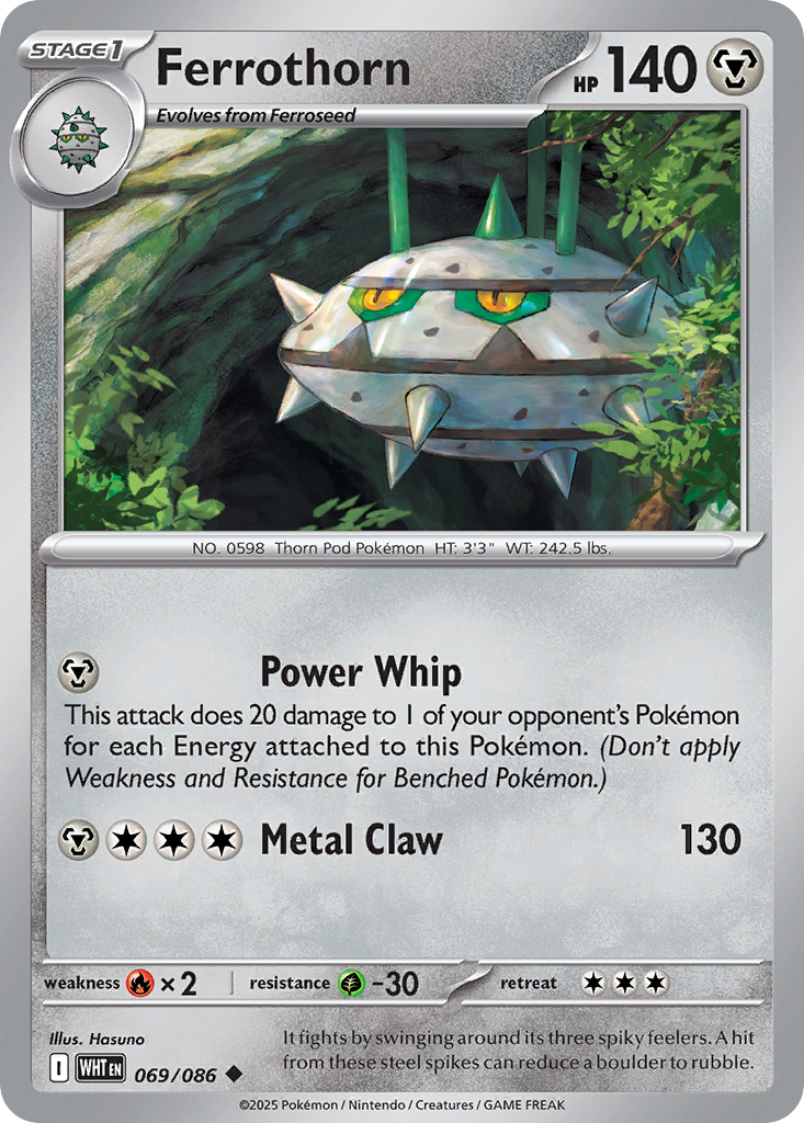 Ferrothorn — White Flare 069/086