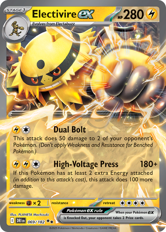 Electivire ex – Destined Rivals