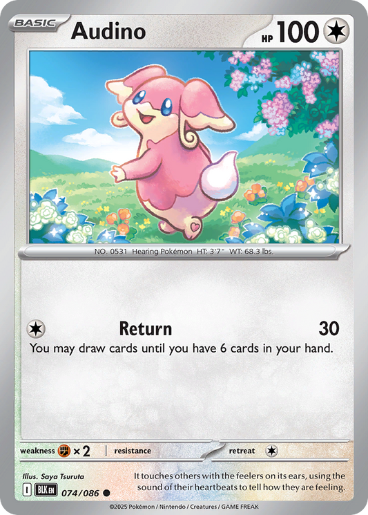 Audino – Black Bolt
