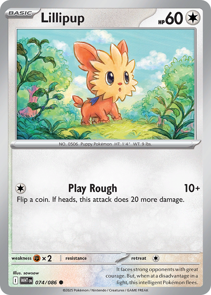Lillipup — White Flare 074/086