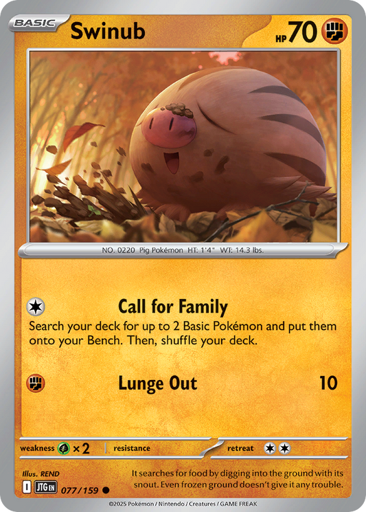Swinub — Journey Together 077/159
