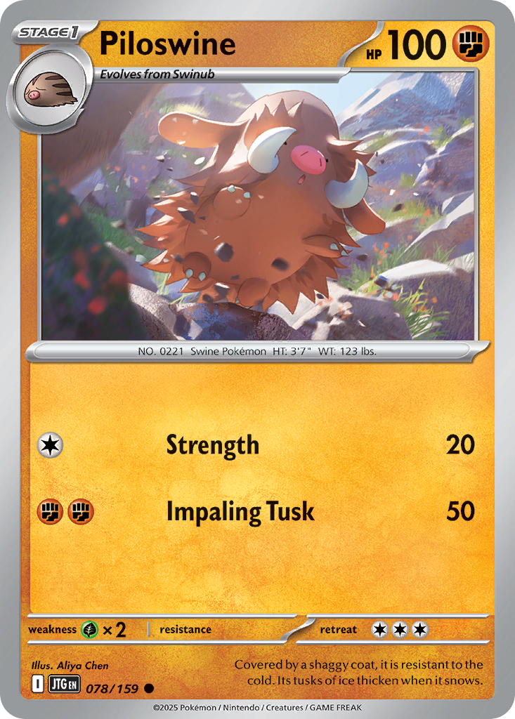 Piloswine — Journey Together 078/159