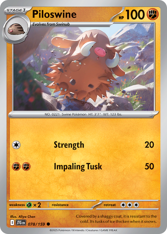 Piloswine — Journey Together 078/159