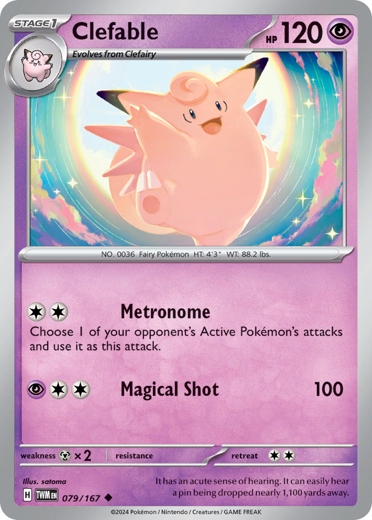 Clefable – Twilight Masquerade