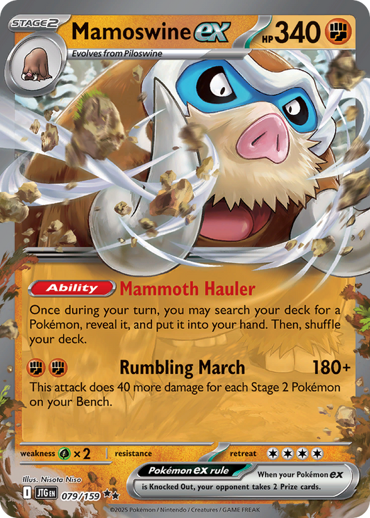 Mamoswine ex — Journey Together 079/159