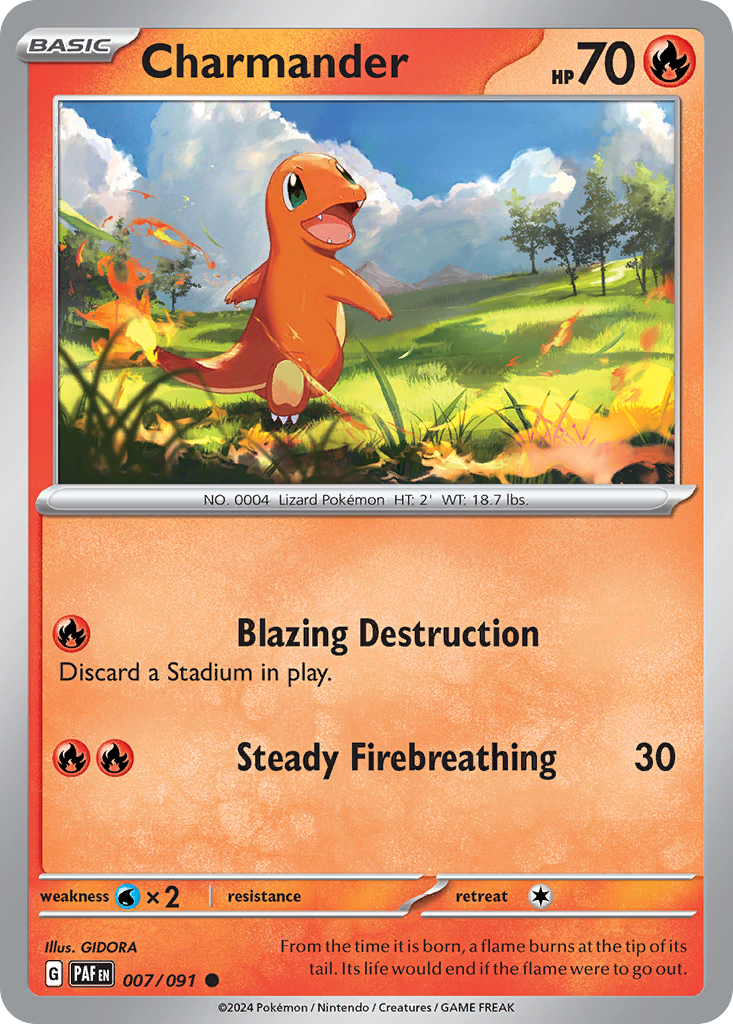 Charmander – Paldean Fates