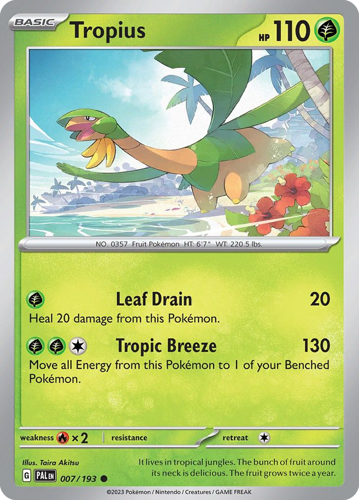 Tropius – Paldea Evolved