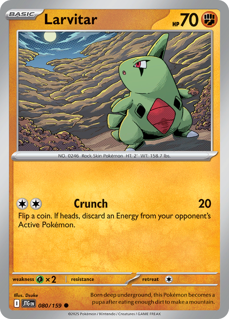 Larvitar — Journey Together 080/159